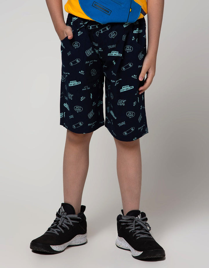 Little M Short Pants Wording