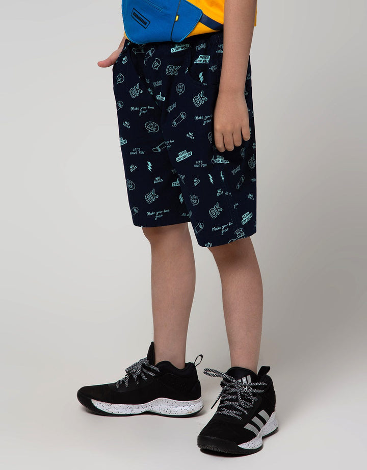 Little M Short Pants Wording