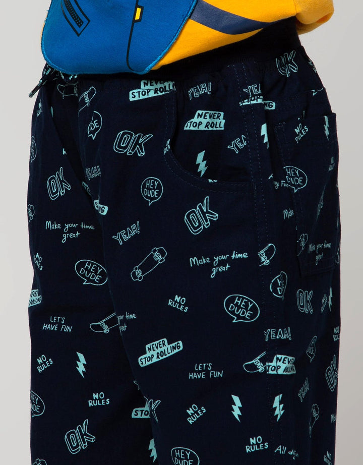 Little M Short Pants Wording