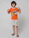 Little M Top-Bottom Shark T-Shirt Set