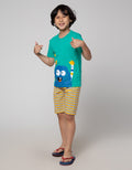Little M Top-Bottom Set T-Shirt Abcde Shalpha