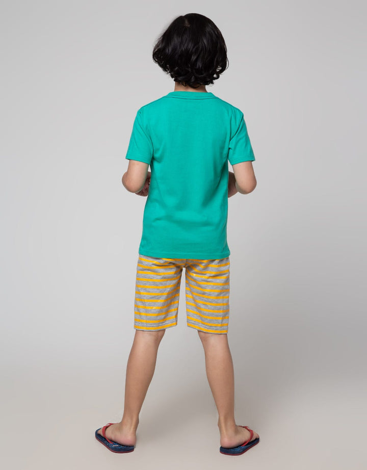 Little M Top-Bottom Set T-Shirt Abcde Shalpha