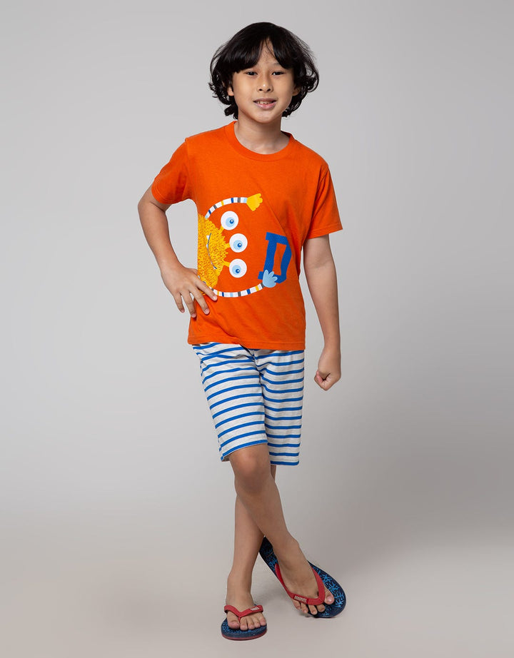 Little M Top-Bottom Set T-Shirt Abcde