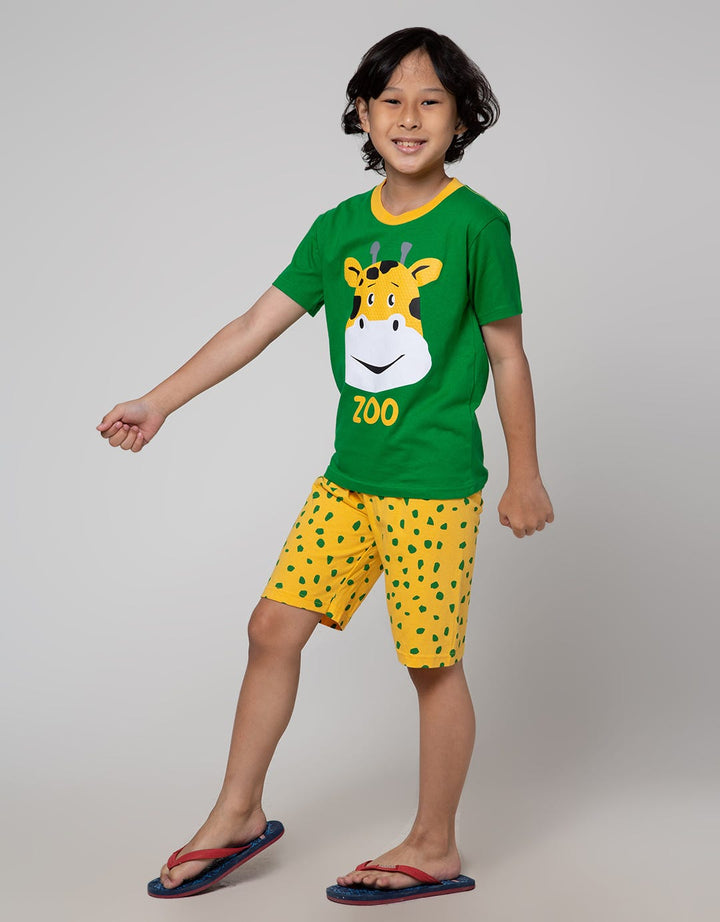 Little M Clean Zoo Set Pakaian Anak Laki-Laki