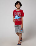 Little M Stegosaurus Set Pakaian Anak Laki-Laki