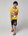 Little M Top-Bottom Set T-Shirt Print Boba
