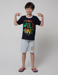 Little M Top-Bottom Set T-Shirt I Am Wild One