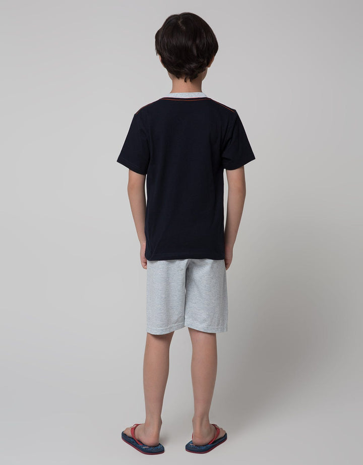 Little M Top-Bottom Set T-Shirt I Am Wild One