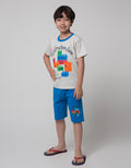 Little M Top-Bottom Set T-Shirt Construction Zone