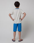 Little M Top-Bottom Set T-Shirt Construction Zone