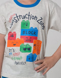 Little M Top-Bottom Set T-Shirt Construction Zone