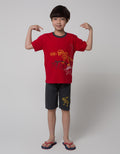 Little M Top-Bottom Set T-Shirt Dino