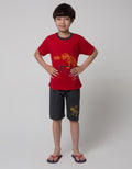 Little M Top-Bottom Set T-Shirt Dino
