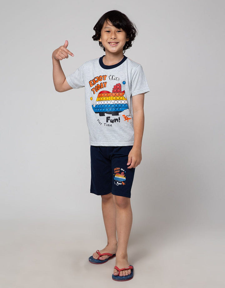 Little M Top-Bottom Set T-Shirt Pop It