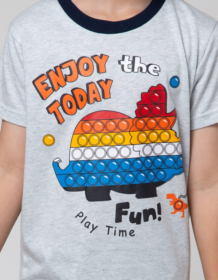 Little M Top-Bottom Set T-Shirt Pop It
