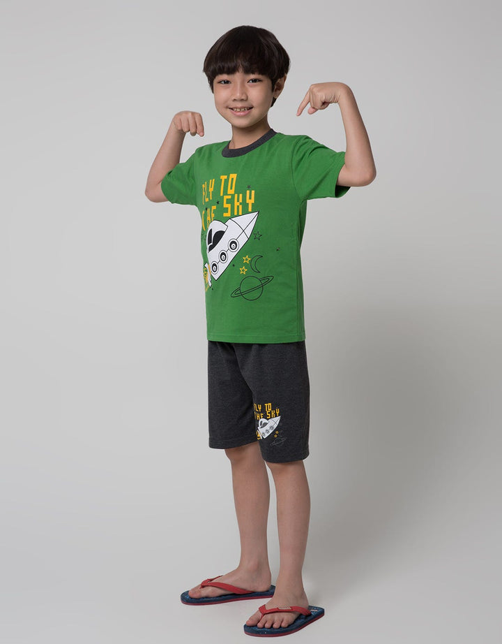 Little M Top-Bottom Set T-Shirt Fly To The Sky