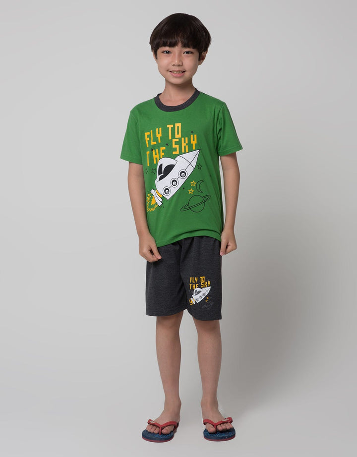 Little M Top-Bottom Set T-Shirt Fly To The Sky