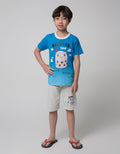 Little M Bubbles Print Set Pakaian Anak Laki-laki