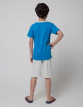 Little M Bubbles Print Set Pakaian Anak Laki-laki