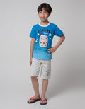 Little M Bubbles Print Set Pakaian Anak Laki-laki