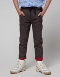Little M Long Pants Reguler Cut N Sewn Lutut Rib Sparuh