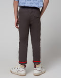 Little M Long Pants Reguler Cut N Sewn Lutut Rib Sparuh