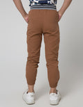 Little M Long Pants Woven Rib Joggers