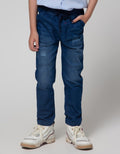 Little M Destroyed Rib Boys Denim Pants