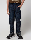 Little M Long Denim Reguler Rib Destroyed