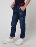 Little M Destroyed Denim Anak Laki-laki