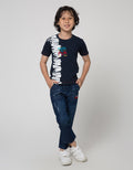 Little M Destroyed Denim Anak Laki-laki