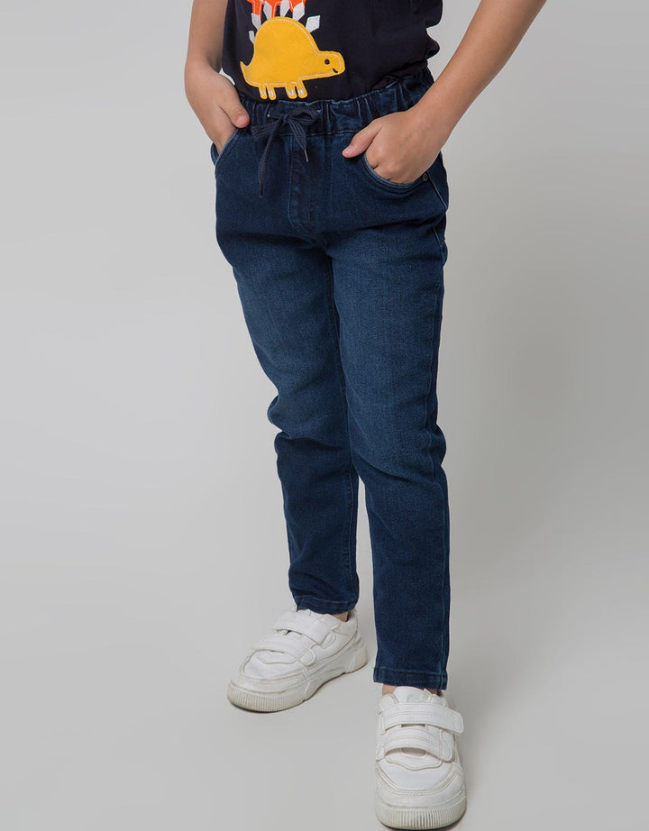 Little M Kombi Stretch Celana Denim Anak Laki-laki