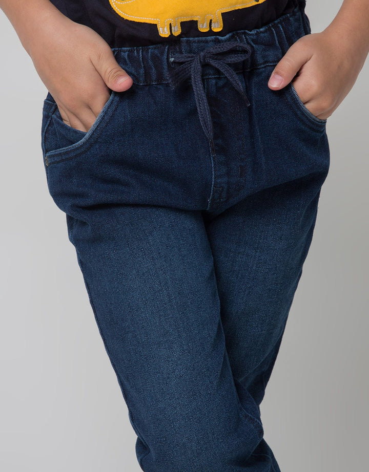 Little M Kombi Stretch Celana Denim Anak Laki-laki
