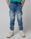 Little M Jogger Denim Celana Anak Laki-laki