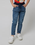 Little M Denim Destroyed Boys Pants