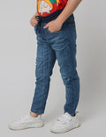 Little M Denim Destroyed Boys Pants