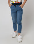 Little M Heringbone Denim Anak Laki-laki