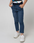 Little M Heringbone Denim Anak Laki-laki