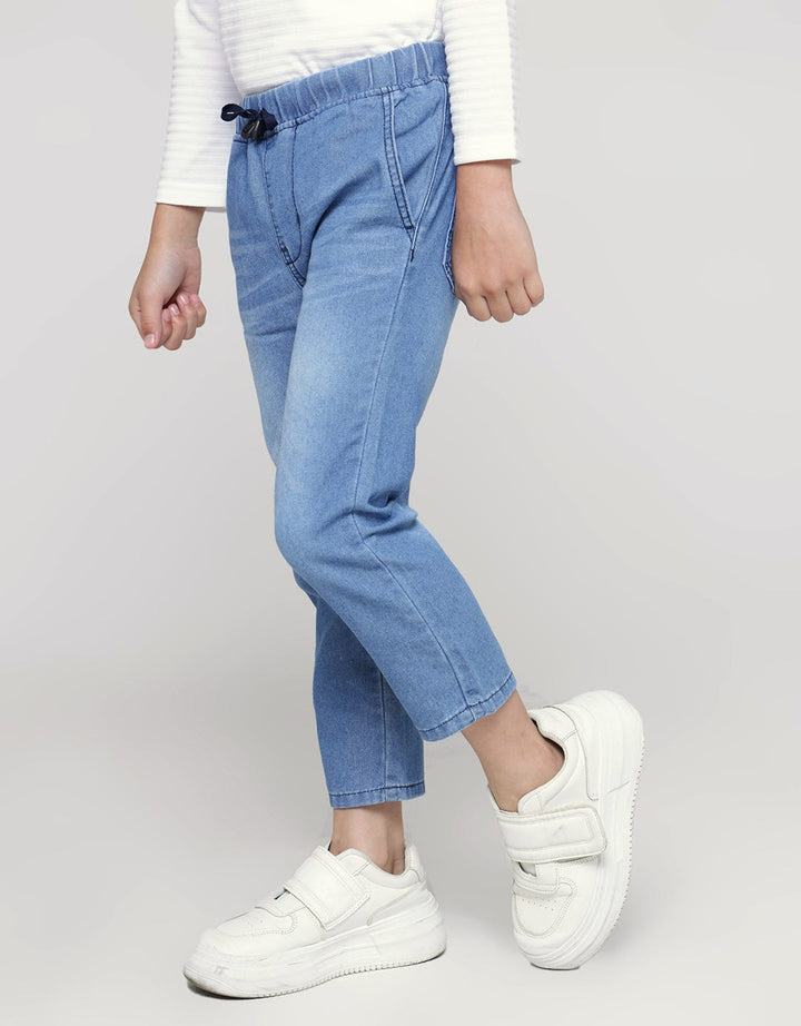 Little M Long Pants Denim Basic