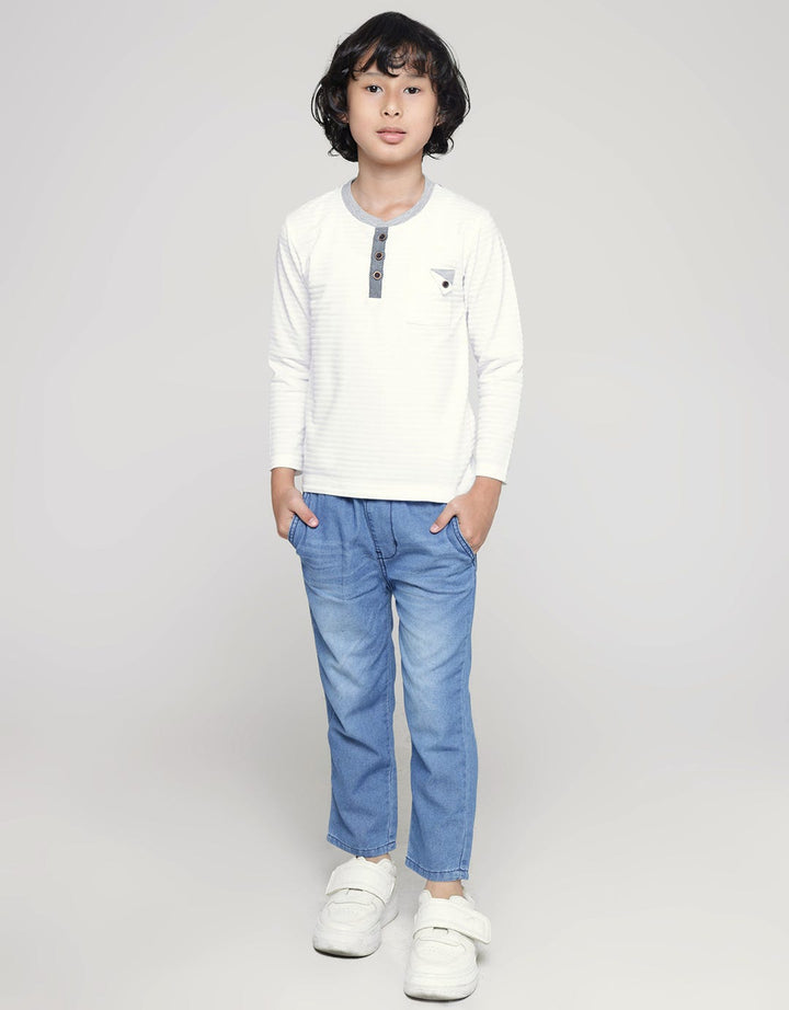 Little M Long Pants Denim Basic