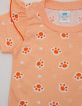 Pipiniko Cute Cat Kaos Pendek Anak Perempuan
