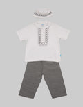 Pipiniko Bamus Set Of 3 Dino Embroidery Top Knit