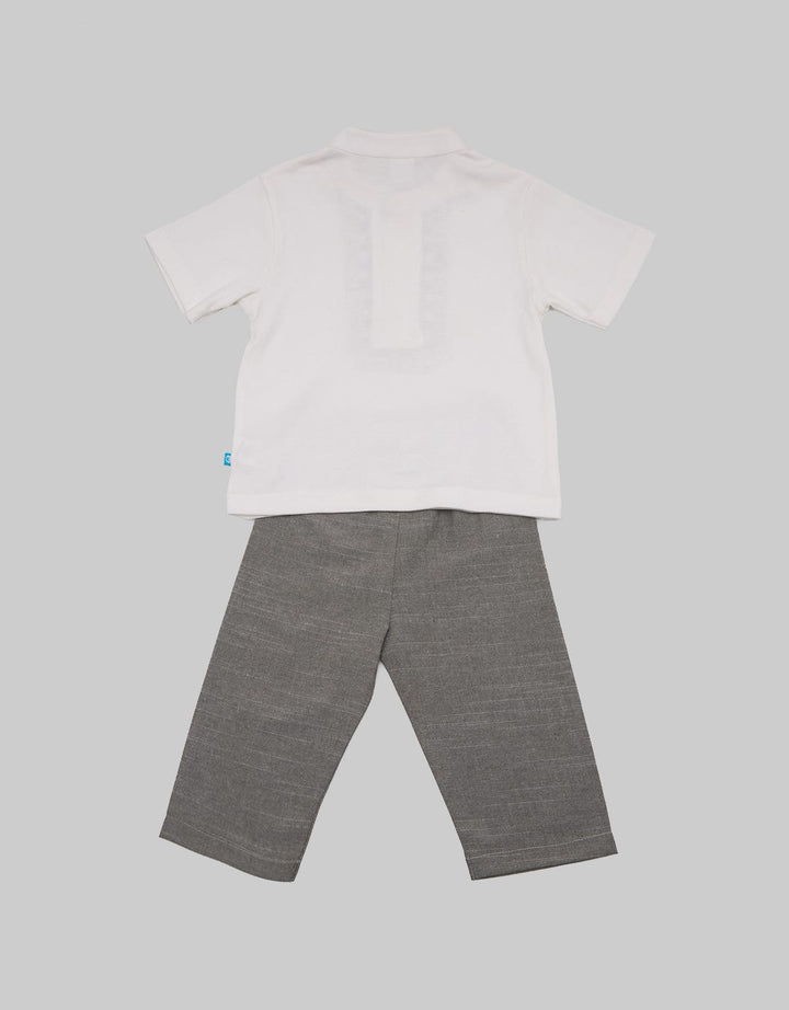 Pipiniko Bamus Set Of 3 Dino Embroidery Top Knit