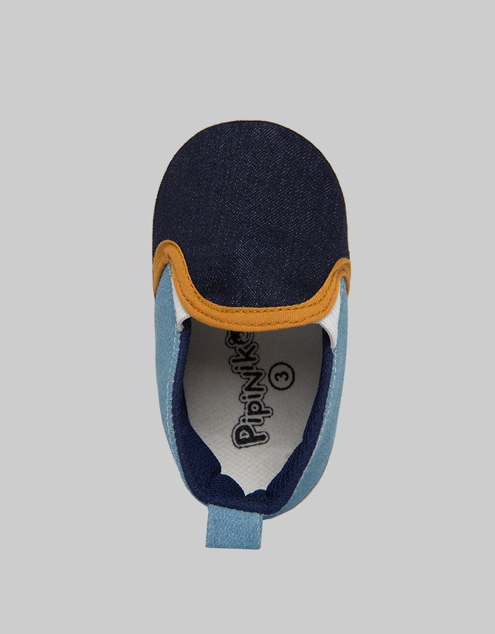 Pipiniko Chambray Sepatyu Slip On Anak Bayi