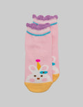 Pipiniko Kitty Print Kaus Kaki Anak Perempuan
