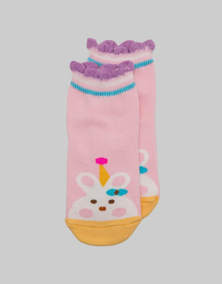 Pipiniko Kitty Print Kaus Kaki Anak Perempuan