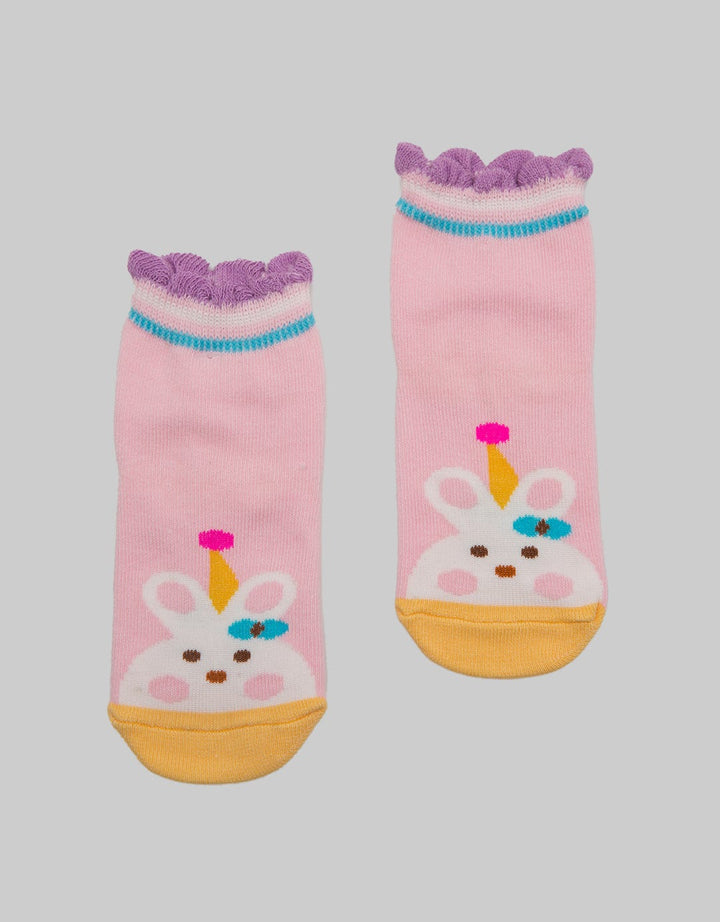 Pipiniko Kitty Print Kaus Kaki Anak Perempuan