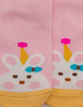 Pipiniko Kitty Print Kaus Kaki Anak Perempuan