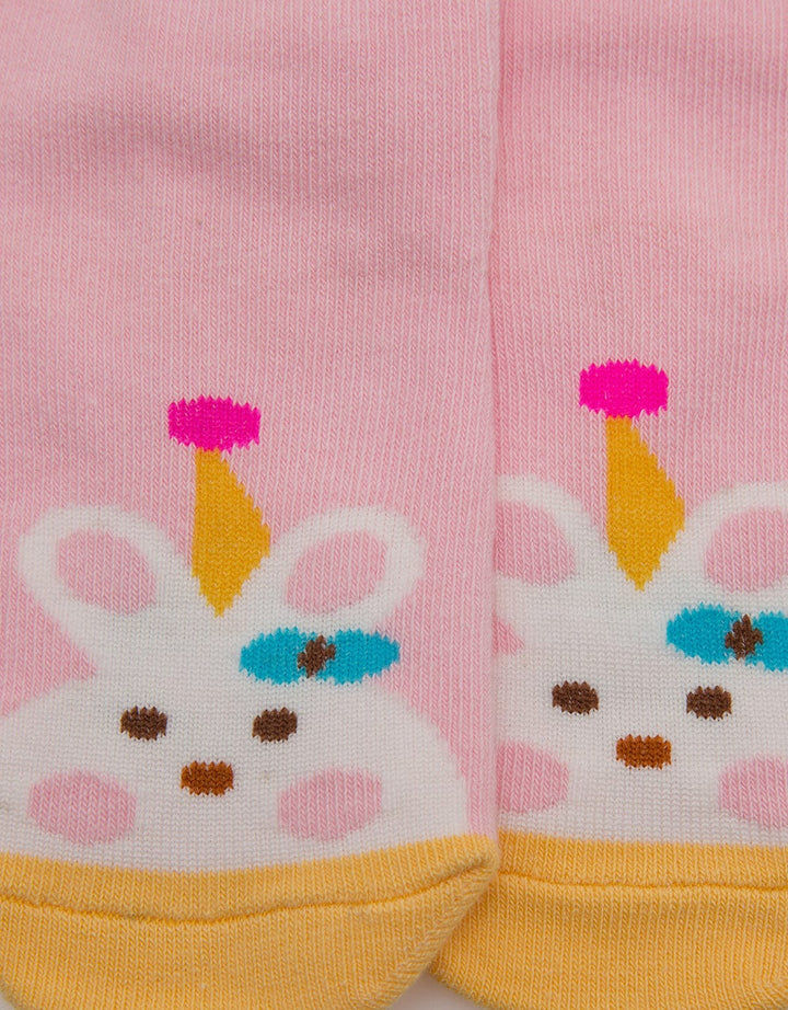 Pipiniko Kitty Print Kaus Kaki Anak Perempuan