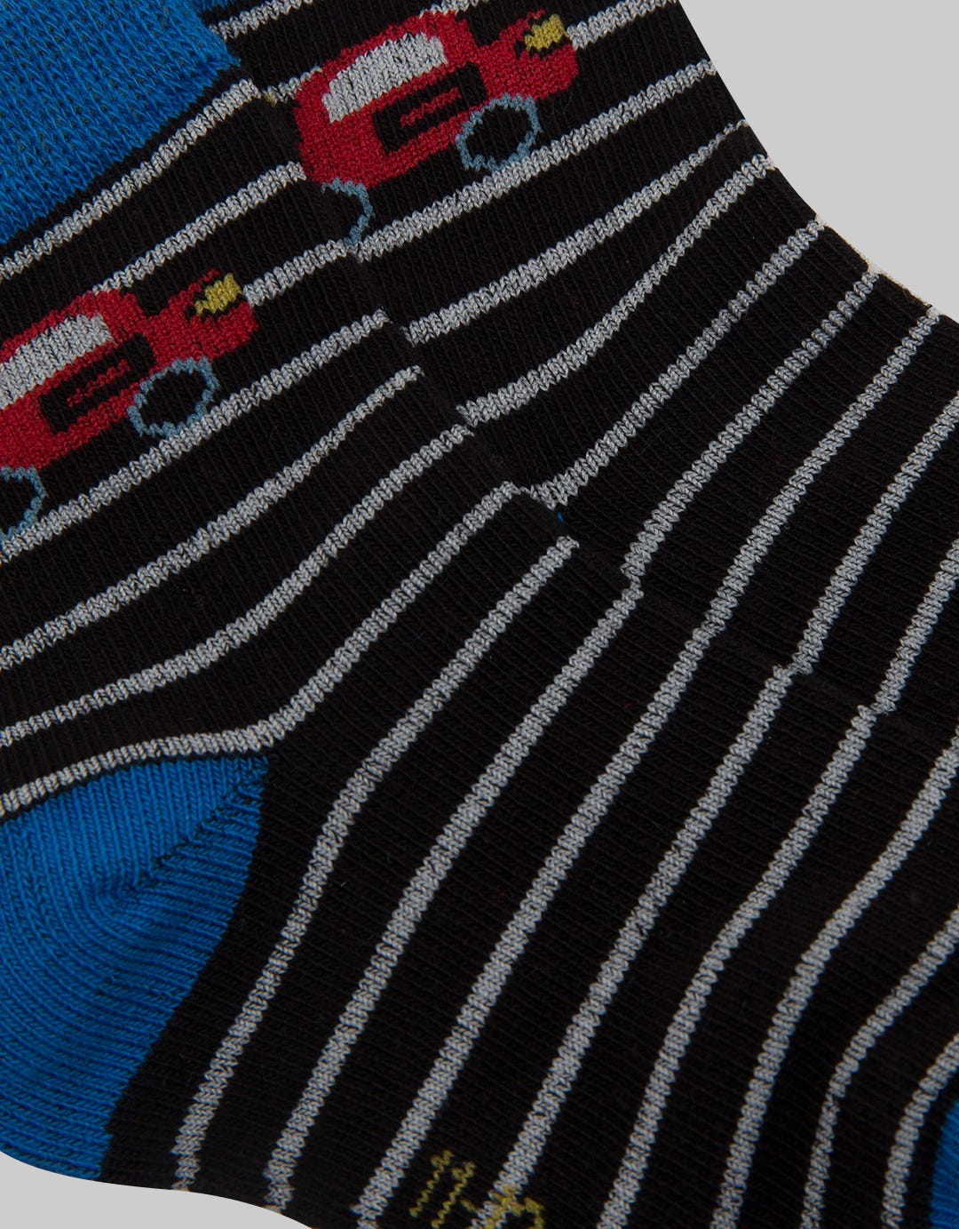 Pipiniko Sock Kaus Kaki Boys Fp Stripes Car